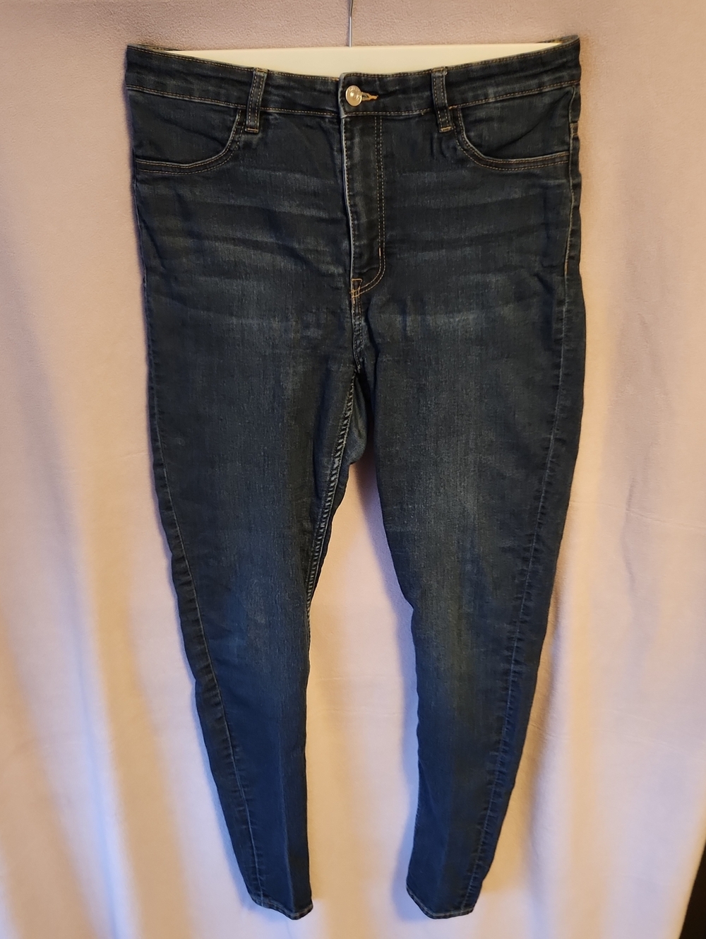 H&M Dark Blue Women's Stretch Skinny Jeans
